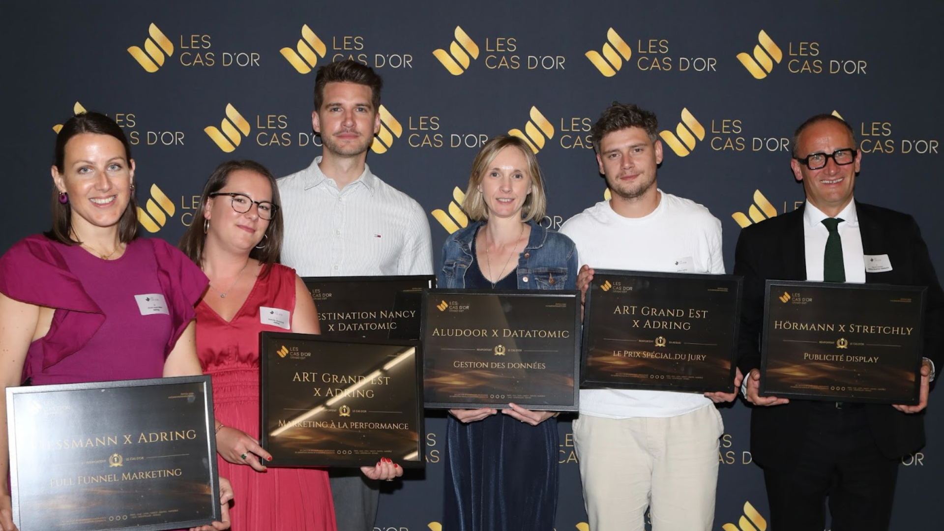 L’écosystème Adring x Datatomic x Stretchly multi-récompensé aux Cas d’Or Grand Est 2025