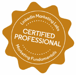 Certification LinkedIn Marketing Labs, Marketing Fundamentals