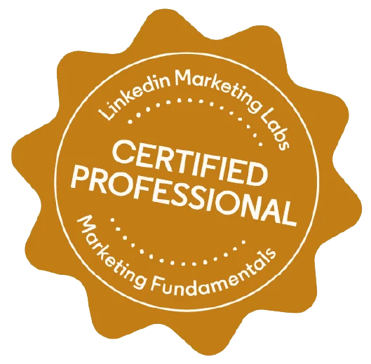 Certification LinkedIn Marketing Labs, Marketing Fundamentals
