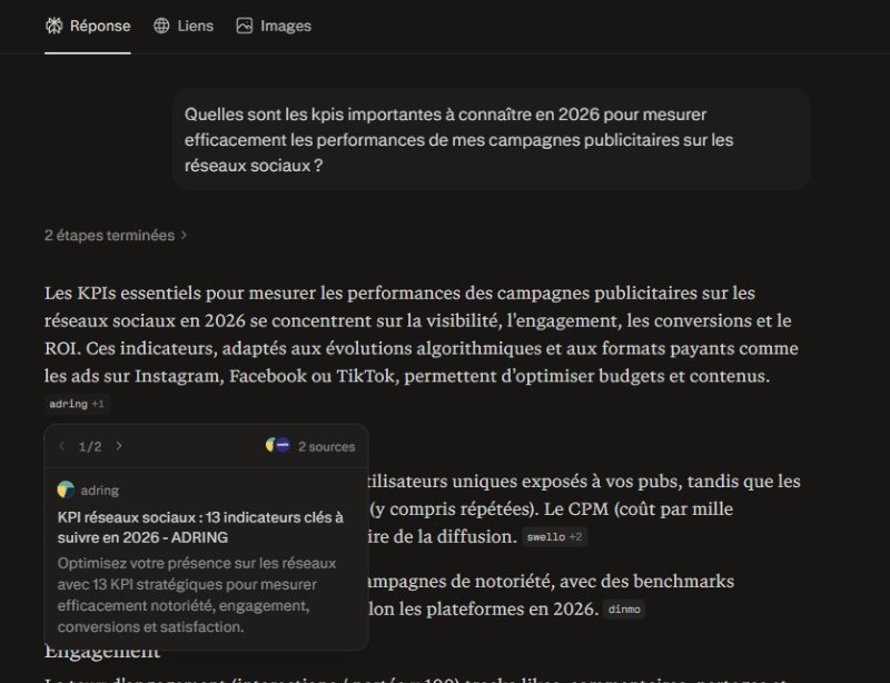 GEO être cité par les IA